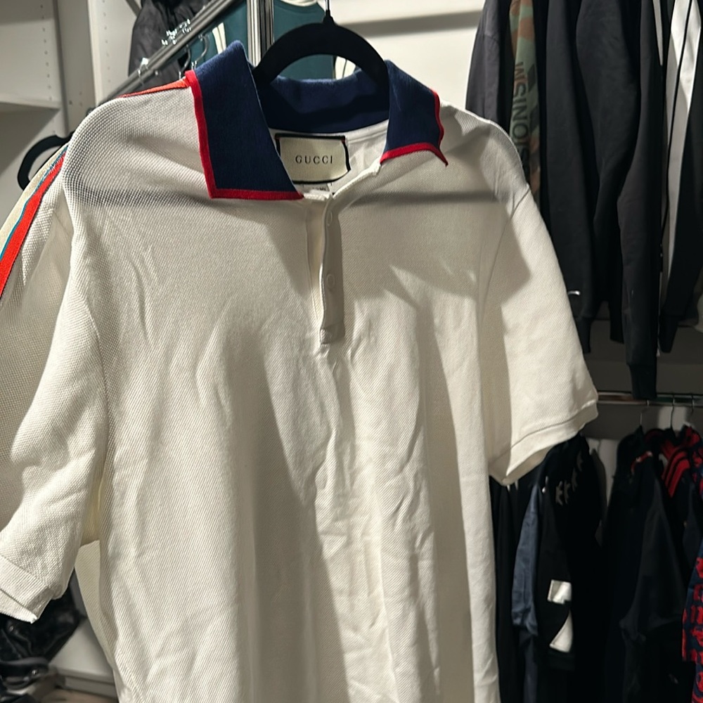Men’s Gucci Polo. XXXL , fits like 3X.